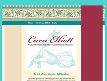 Tablet Screenshot of caraelliott.com